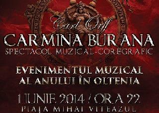 Spectacol absolut prezentat de Opera Română Craiova: Carmina Burana în Piața Mihai Viteazul