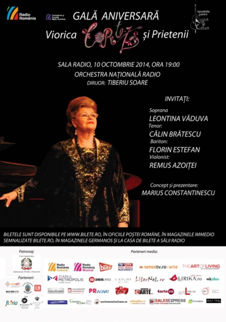 Gala Aniversară Viorica Cortez
