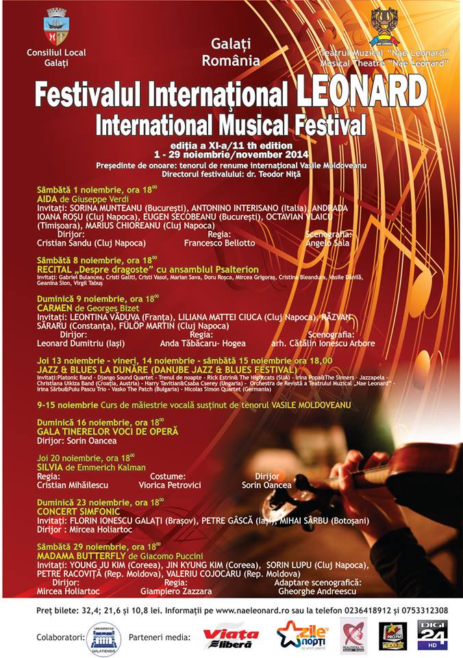 Program noiembrie 2014