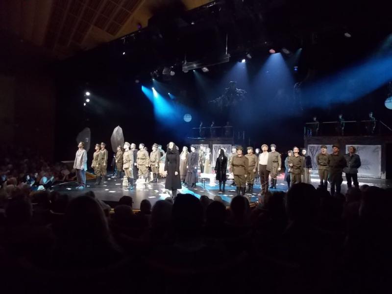 Doktor Zjivago på Mälmo Opera. <br />Skol. Tack. Tog. Vodca.