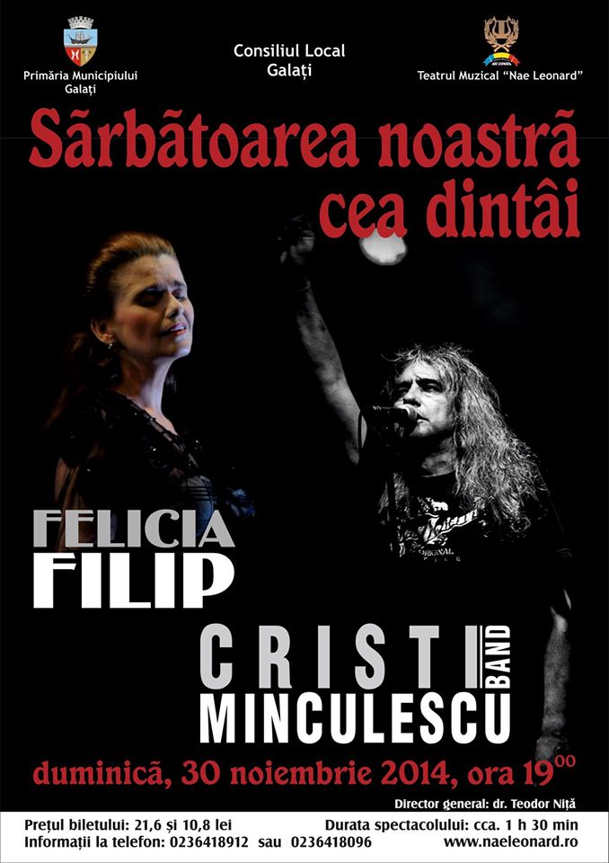 Felicia Filip in concert la Galati