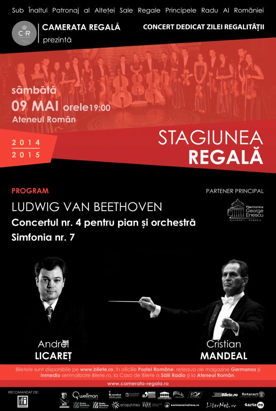 Bilete la Stagiunea Regala - 9 Mai 2015