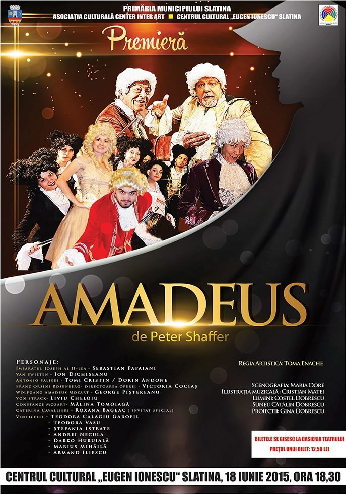 "Amadeus" la Slatina