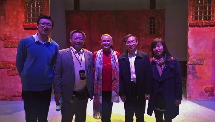 Teatrul Național pentru Copii din China in vizita la Opera Comică pentru Copii