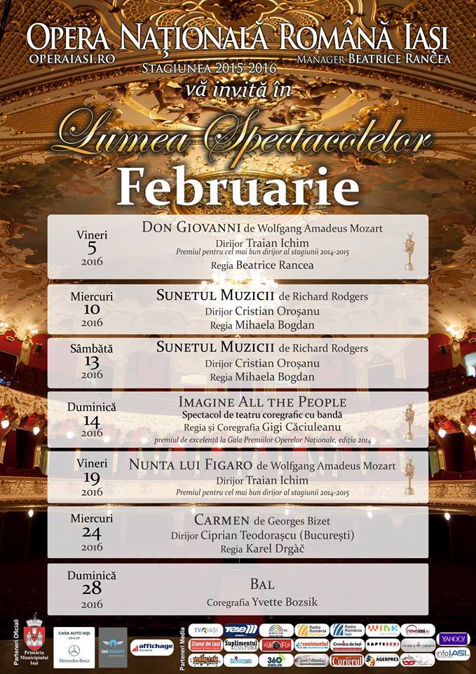 Program februarie 2016
