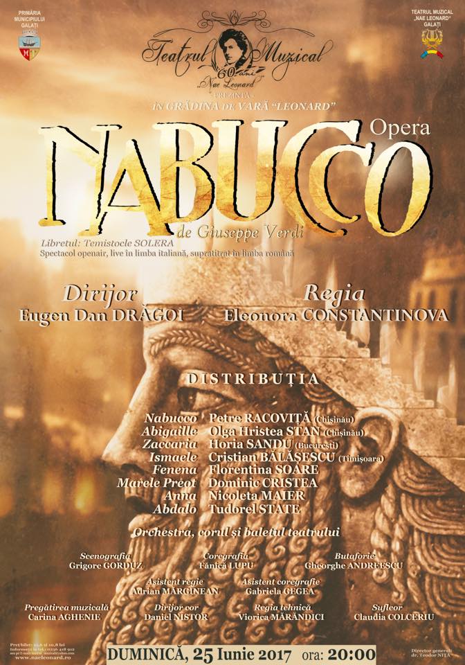 Nabucco la Galati