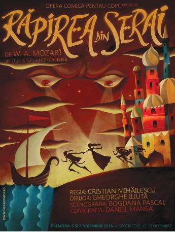 Primăvara cu Mozart la Opera Comică pentru Copii: "Răpirea din Serai" și "Viața lui Mozart"
