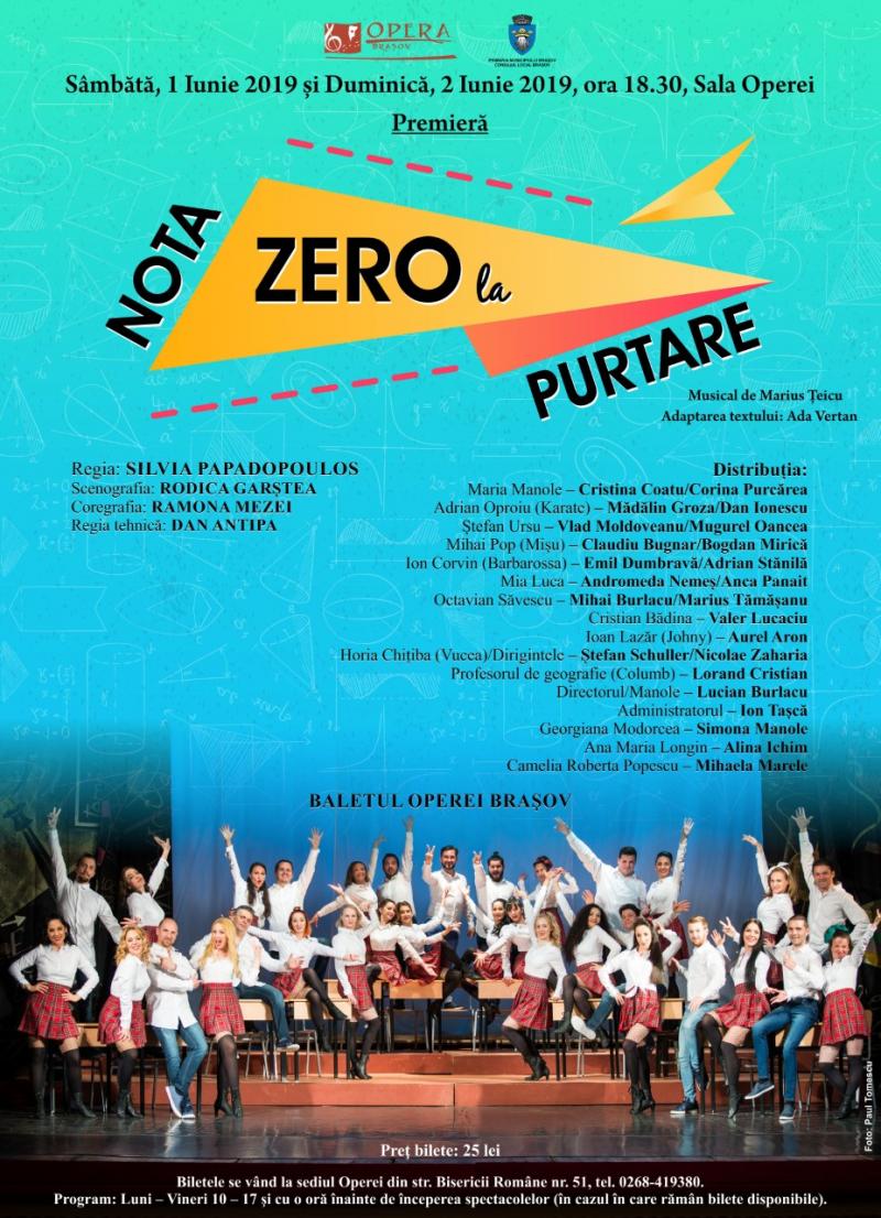 Invitație la premieră: "Nota zero la purtare"