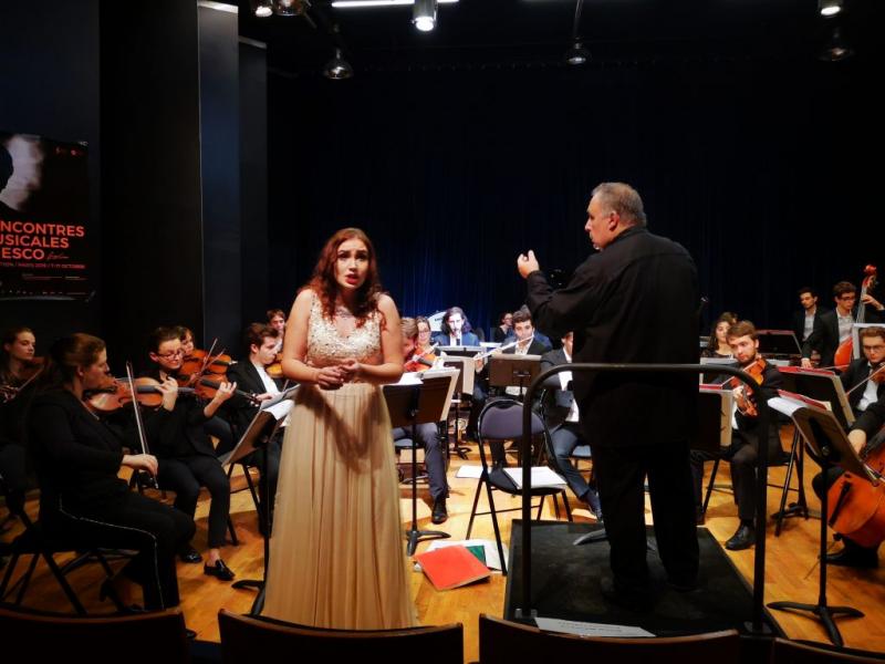 Finala Concursului Internațional de Canto din cadrul Rencontres Musicales Enesco