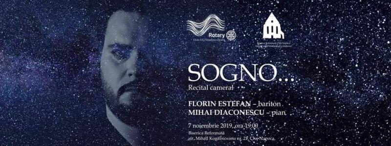 SOGNO: Recital exceptional, Joi 7 noiembrie 2019