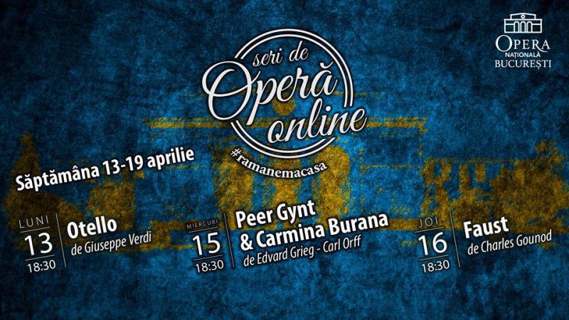 "Seri de Operă Online" continuă la ONB