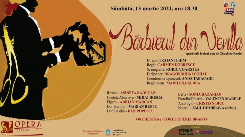 „Bărbierul din Sevilla” vă dă întâlnire... online