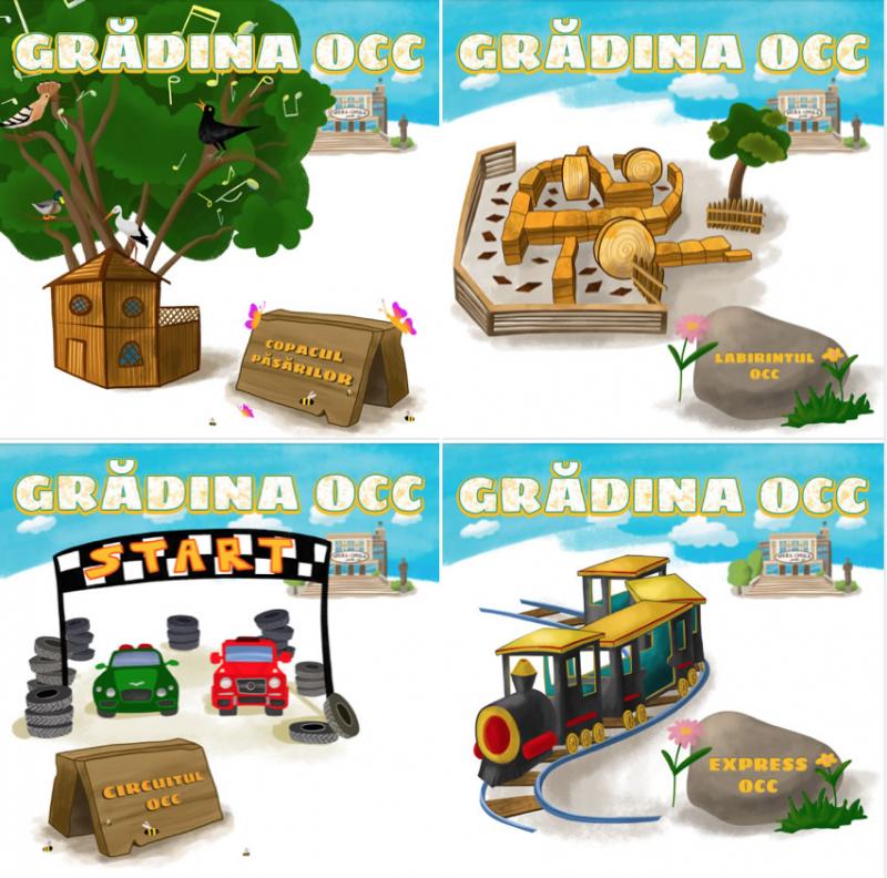 În weekend ne vedem în Grădina OCC, de la 10 la 18!