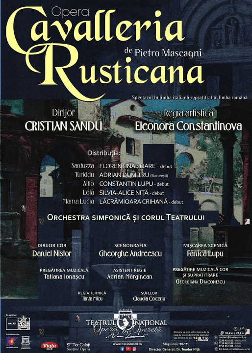 Cavalleria Rusticana la Galați