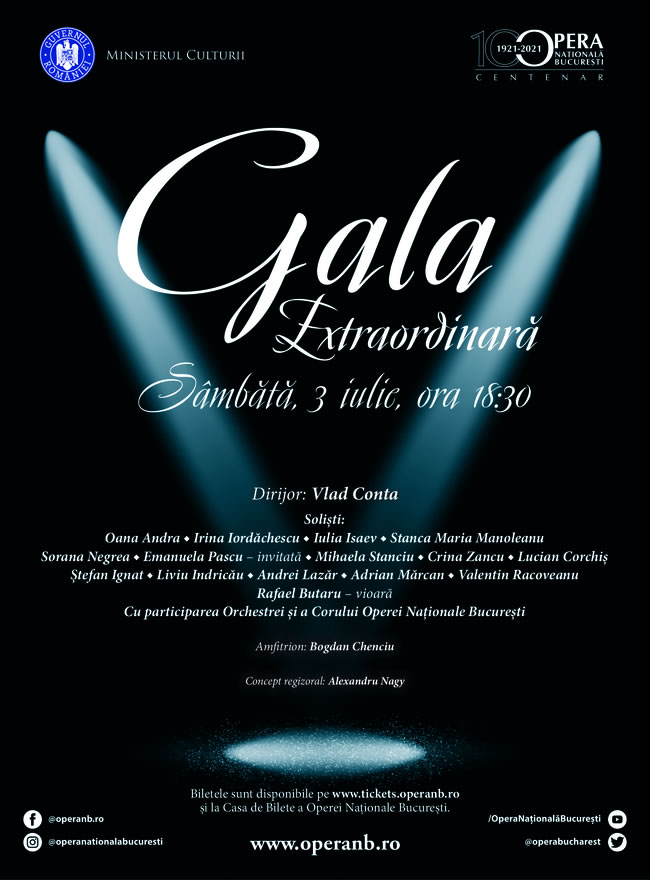 Gală Extraordinară de închidere de stagiune