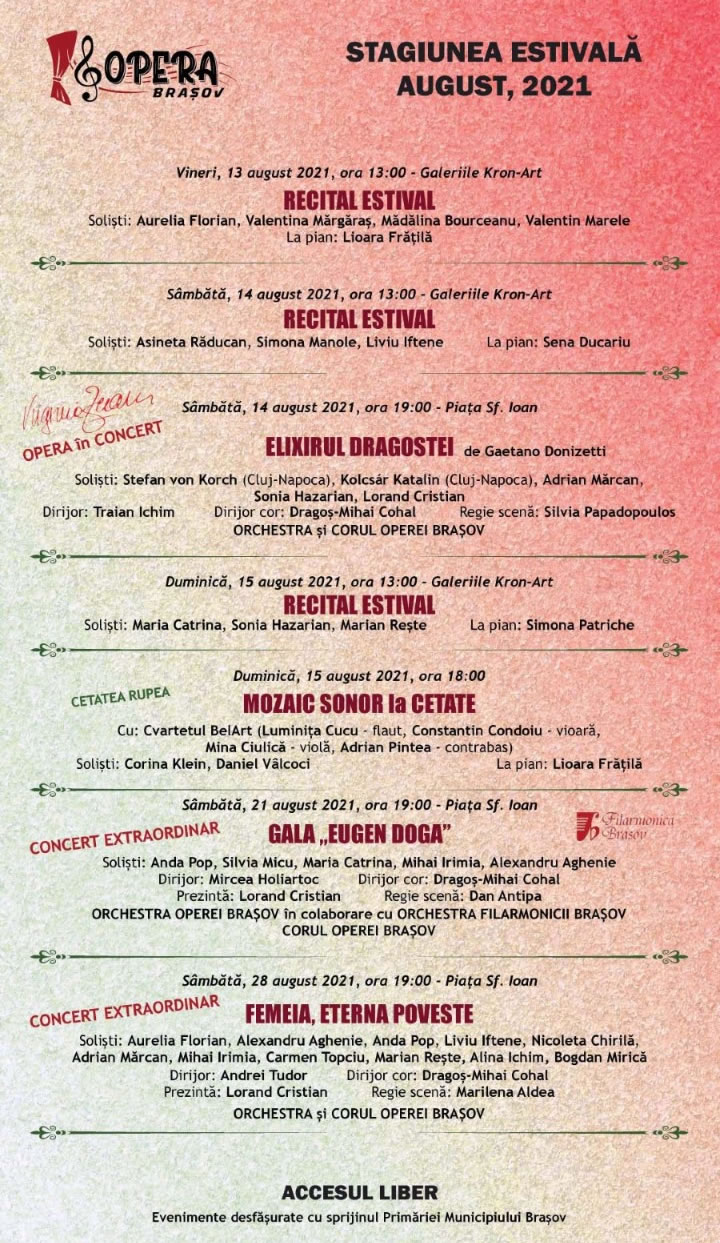 Program august 2021