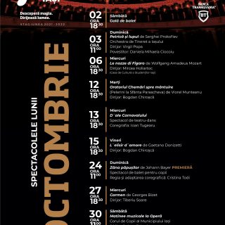Program octombrie 2021