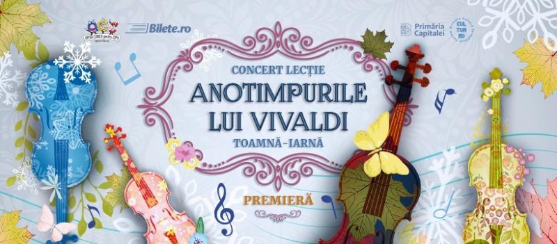 Toamna și Iarna lui Vivaldi în premieră în Salonul Mozart