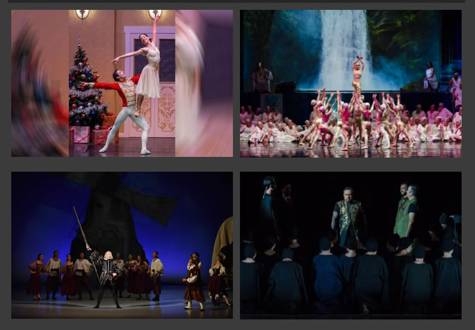 „Spărgătorul de nuci”, „Samson et Dalila”, „Don Quijote” și „Otello”, săptămâna aceasta pe scena Operei Naționale București