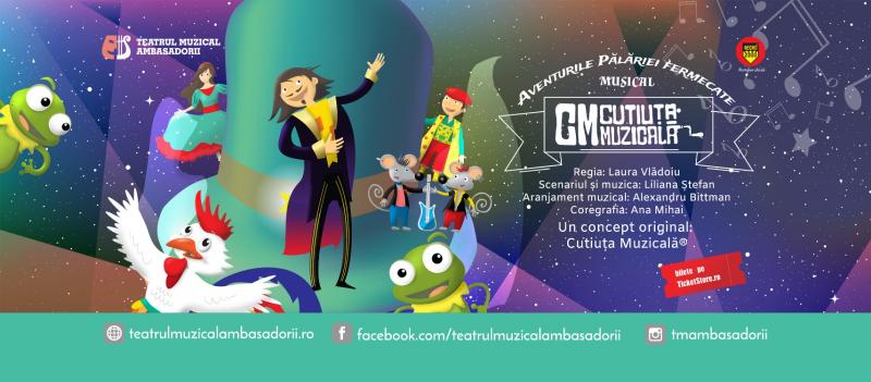 Cutiuța Muzicală – Aventurile Pălăriei Fermecate (musical)
