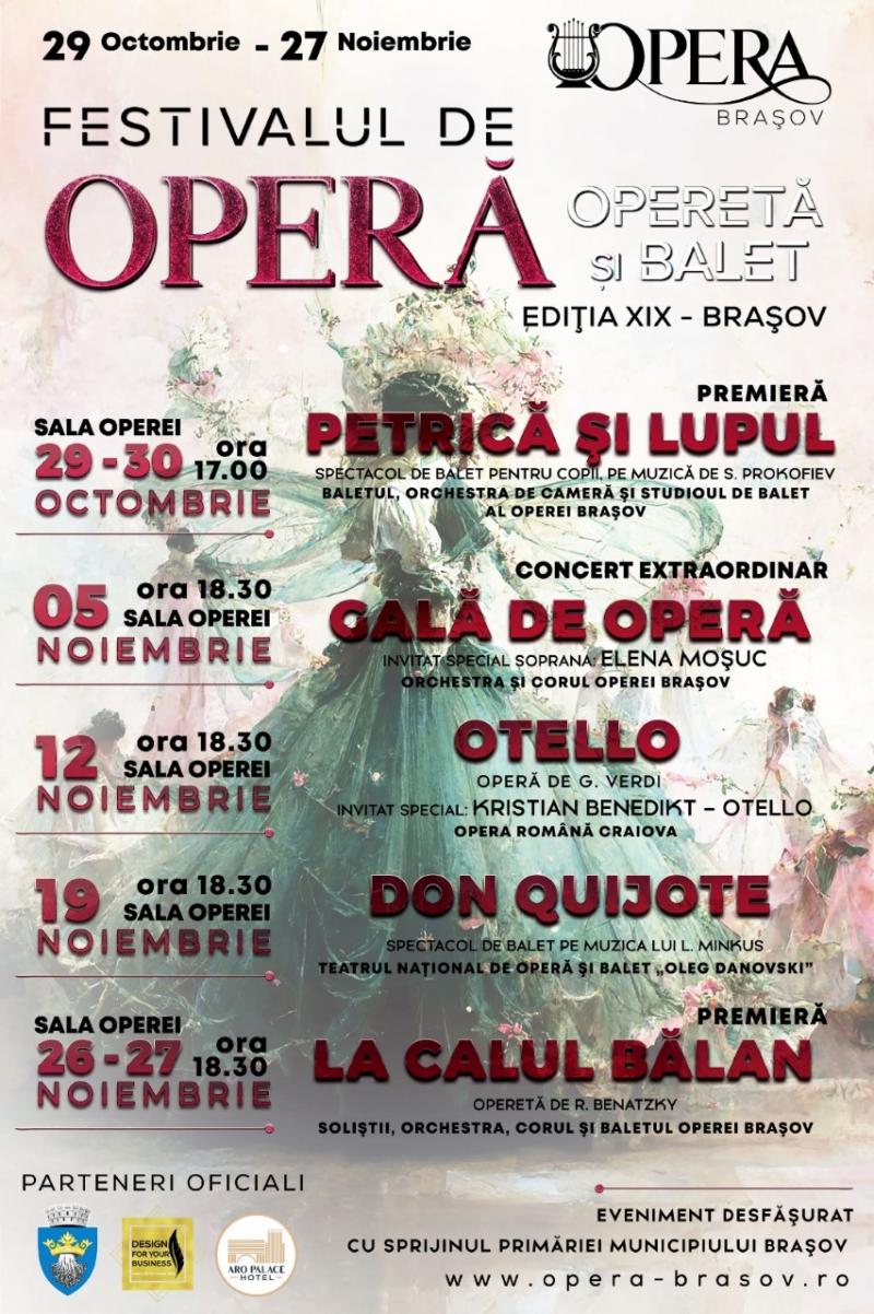 Festivalul de Operă, Operetă și Balet 2022 începe cu un spectacol dedicat copiilor!