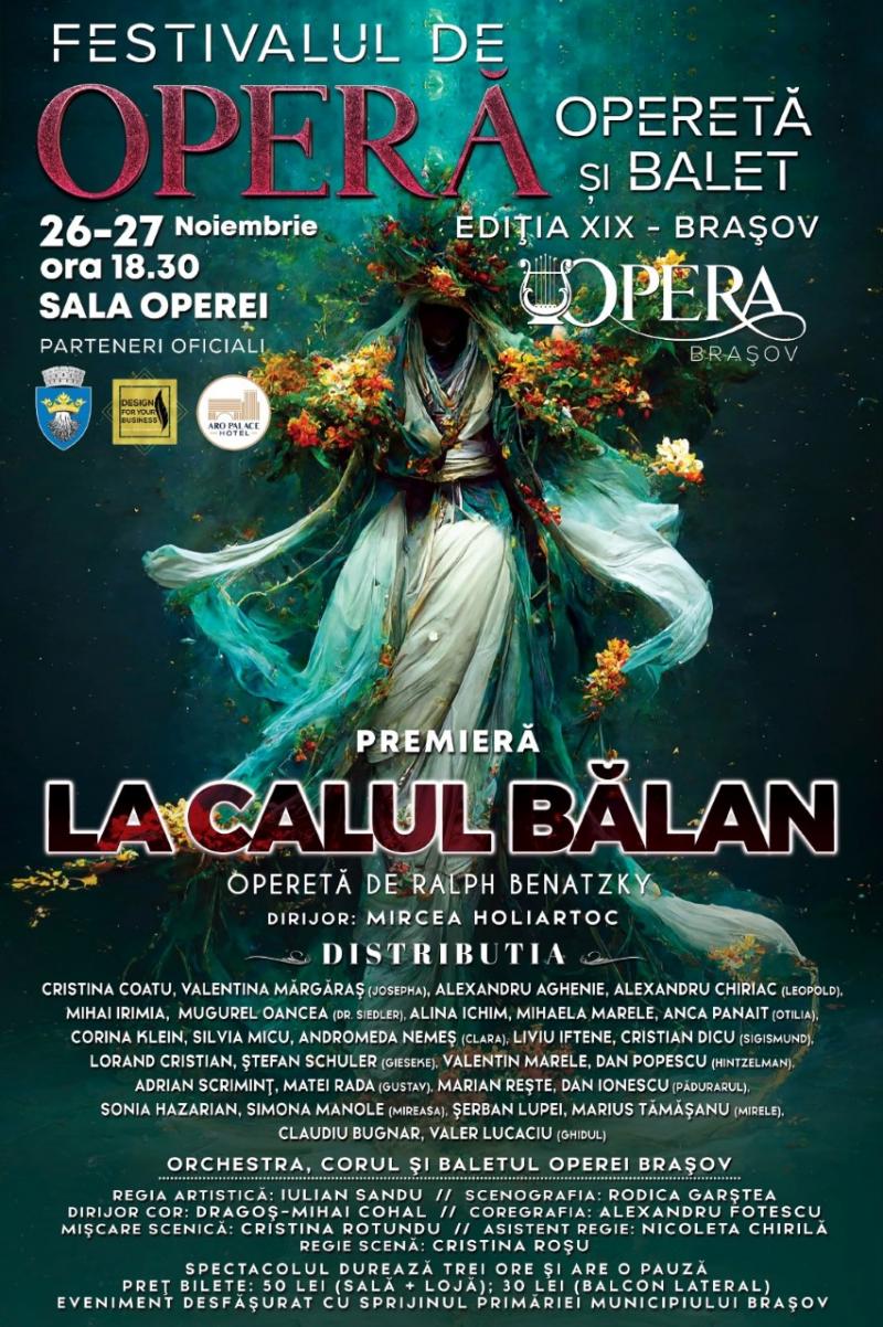 Premiera operetei „La calul bălan”