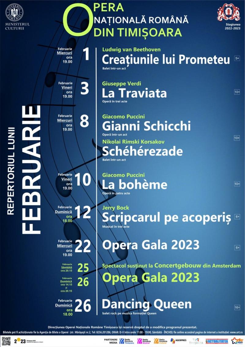 Program februarie 2023