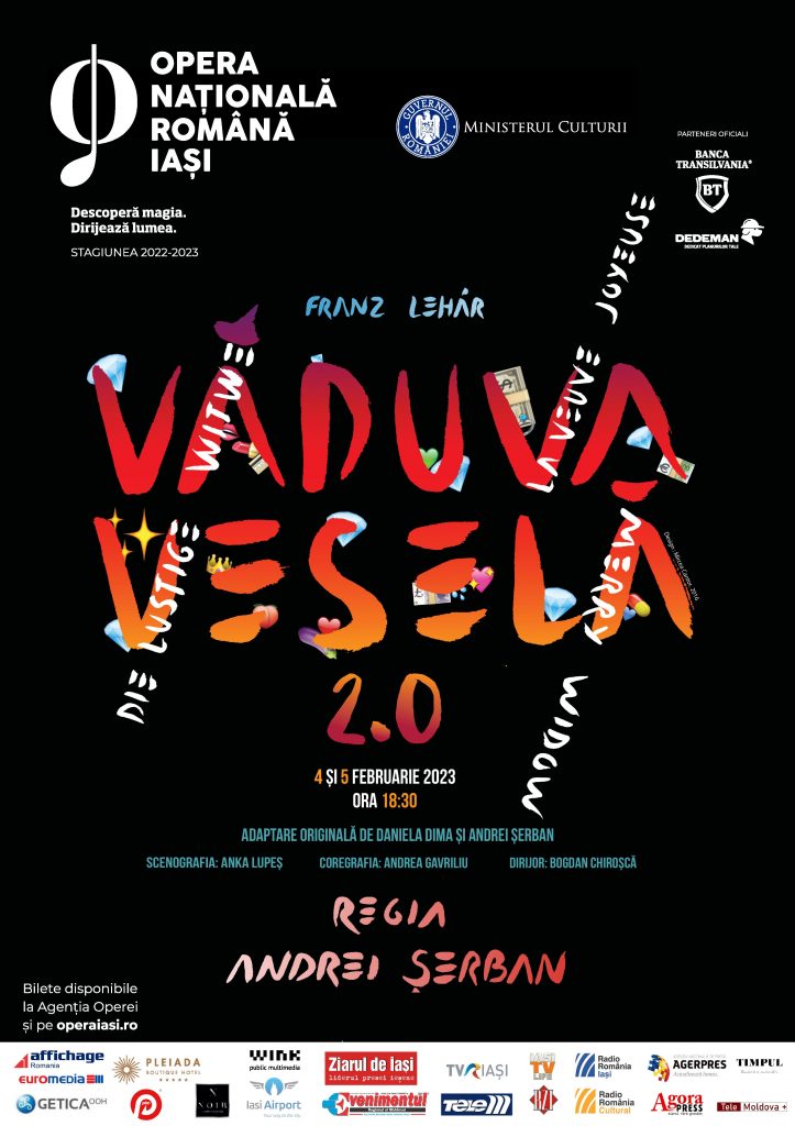 Regizorul Andrei Șerban revine la Iași cu opereta „Văduva veselă”