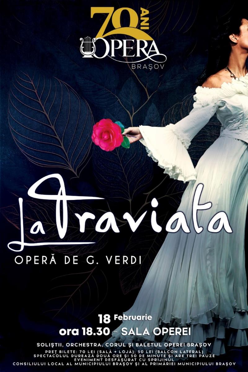 În Luna Iubirii, „La Traviata”, pe scena Operei Brașov!