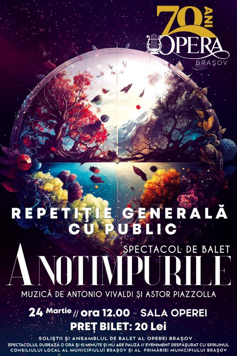 Repetiții generale deschise și pentru „Anotimpurile”