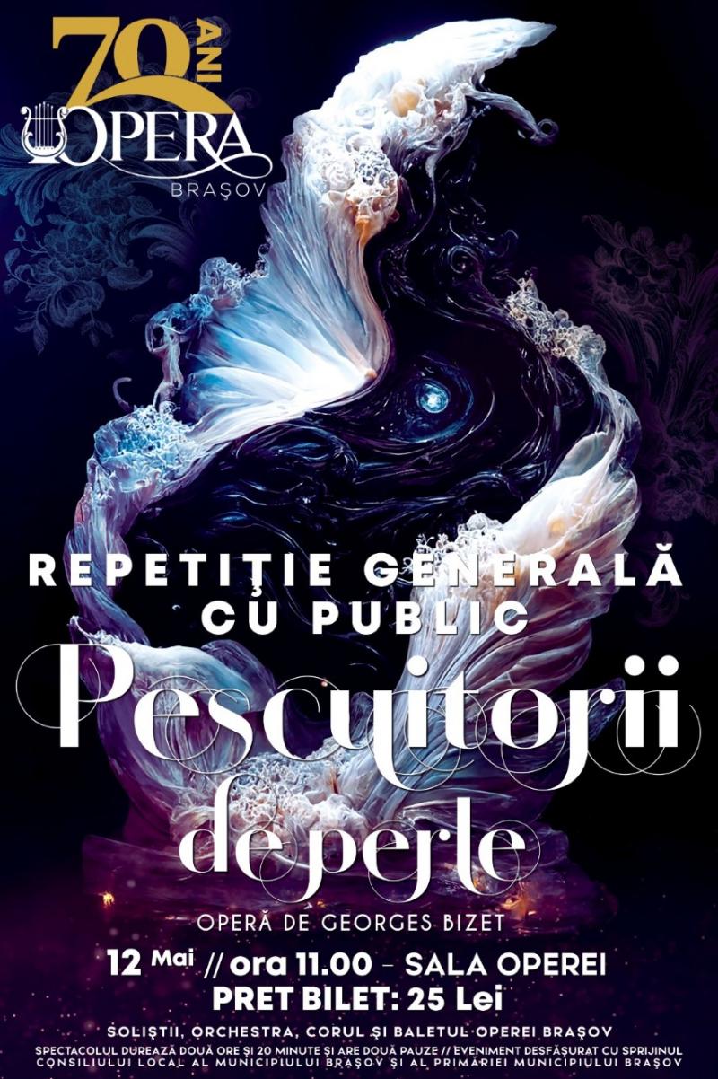 „Pescuitorii de perle” se întorc, la Opera Brașov, după șase ani