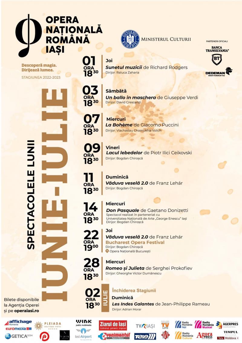 Program iunie 2023