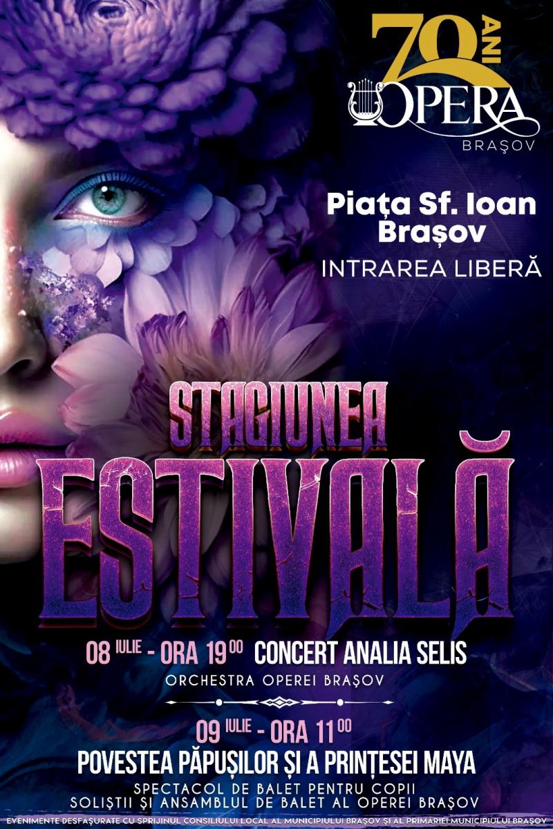 Opera Brașov inaugurează stagiunea estivală