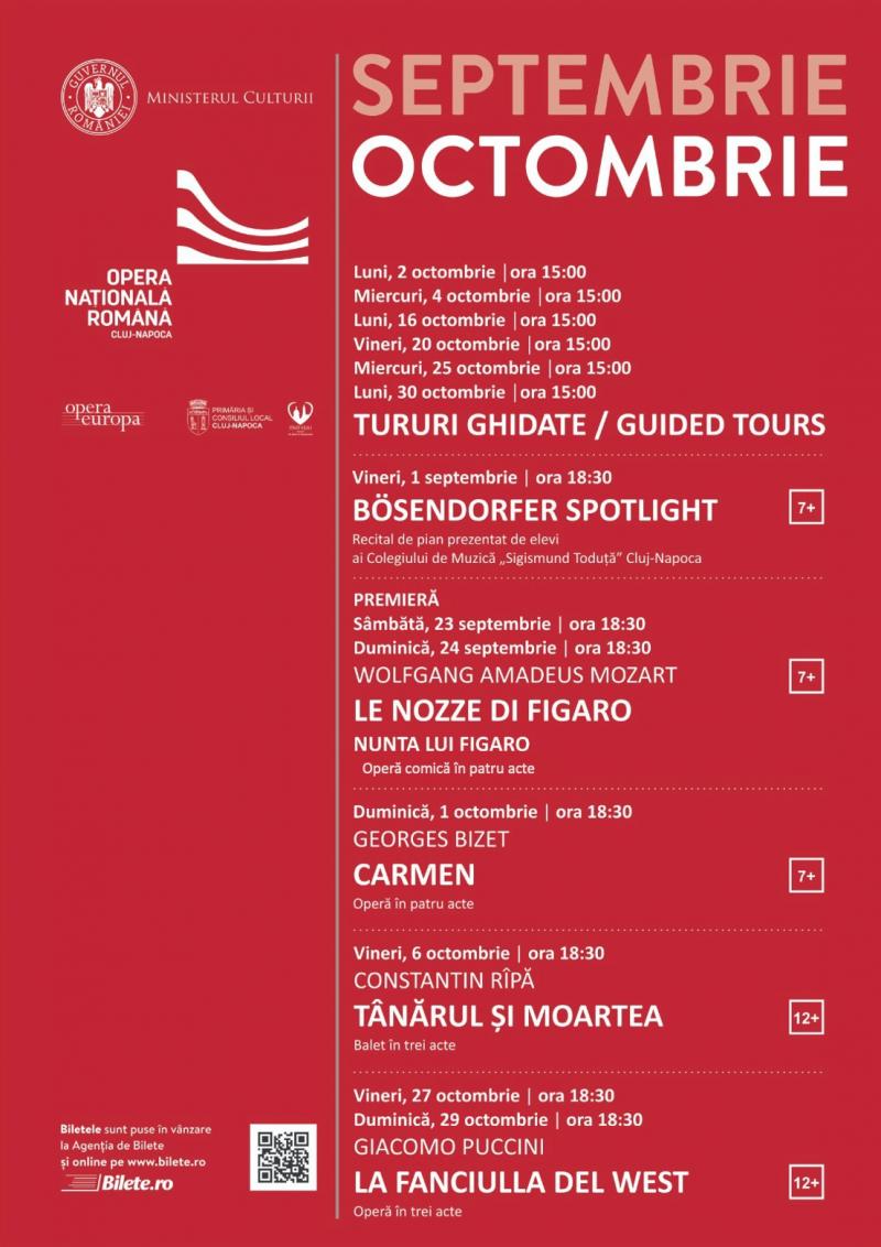Opera clujeană dezvăluie programul artistic al viitoarei stagiuni!