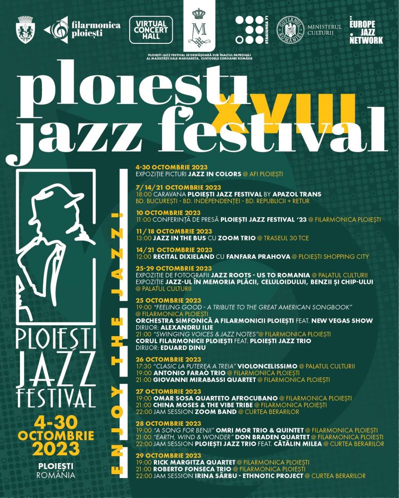 Ploiești Jazz Festival 4-10 octombrie 2023