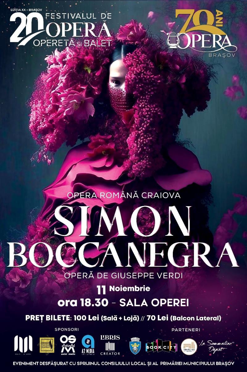 Opera Română Craiova revine, pentru al doilea an consecutiv,  la Opera Brașov