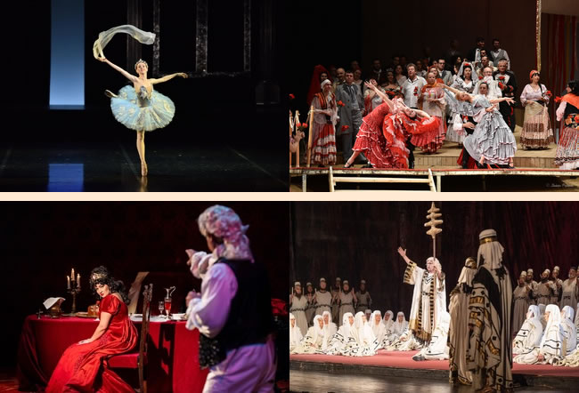 Pasiune și dramă pe scena Operei: Carmen, Nabucco, Raymonda, La Traviata și Tosca,  în noiembrie la ONB