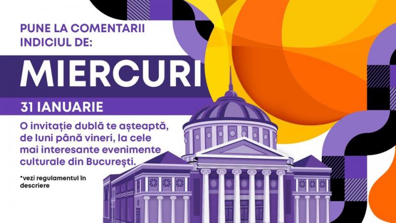 Concurs: Prietenii #TVRCultural au acces liber la cele mai frumoase spectacole.