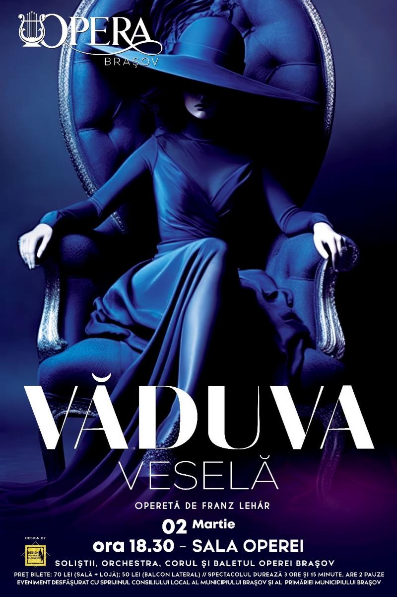 „Văduva veselă”, Mărțișorul Operei Brașov de la sfârșitul  acestei săptămâni