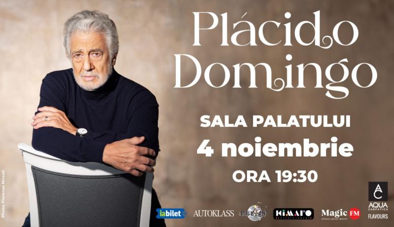 Reprogramarea Concertelor Placido Domingo din Cluj-Napoca și București