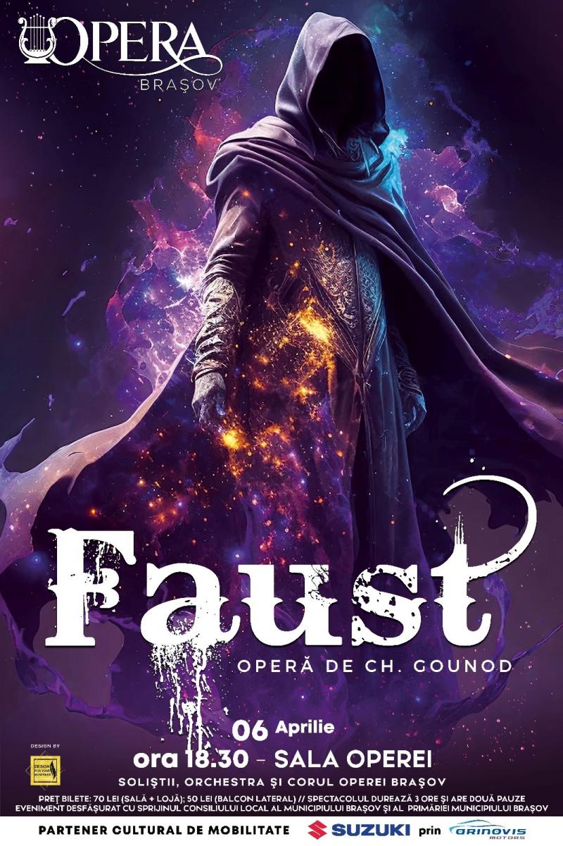 „Faust”, grand-opera pe scena Operei Brașov