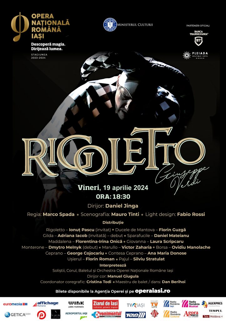 Două titluri celebre la Opera Iași