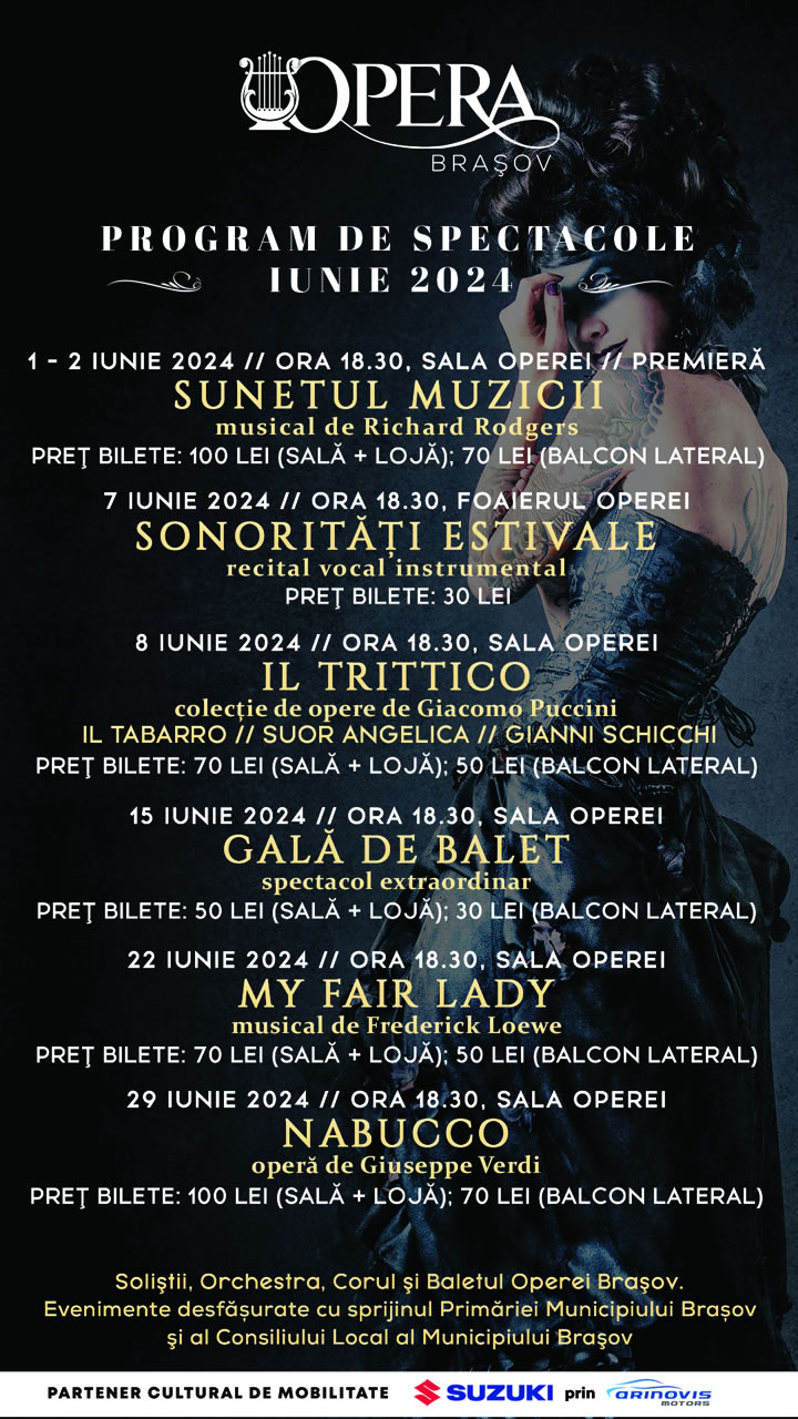 Program iunie 2024
