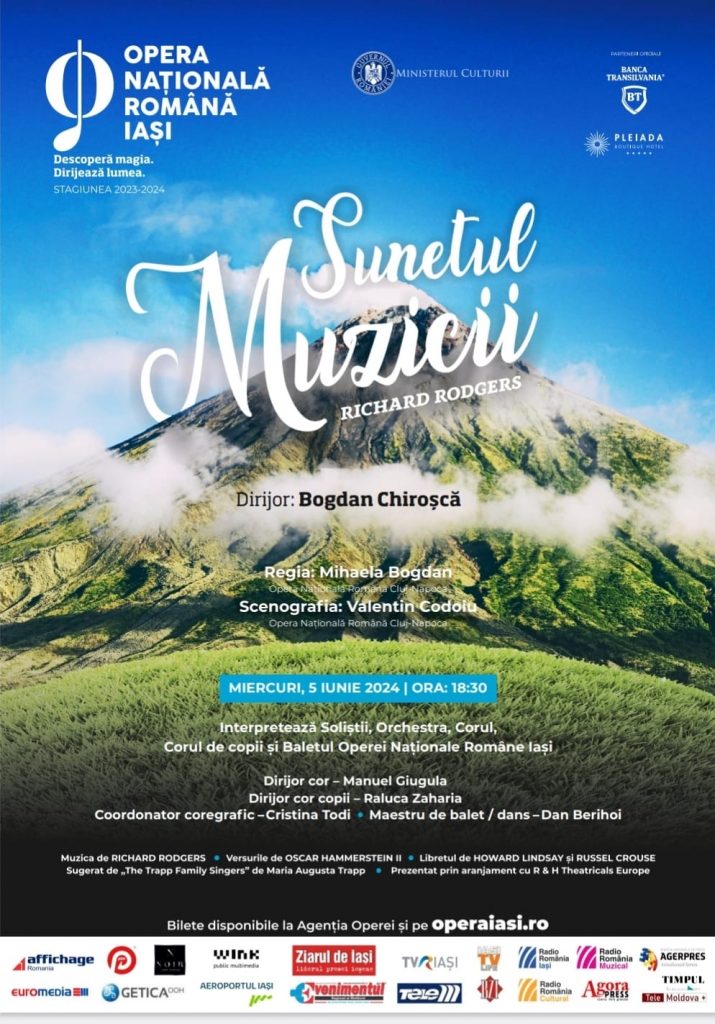 „Sunetul muzicii” la Opera din Iași