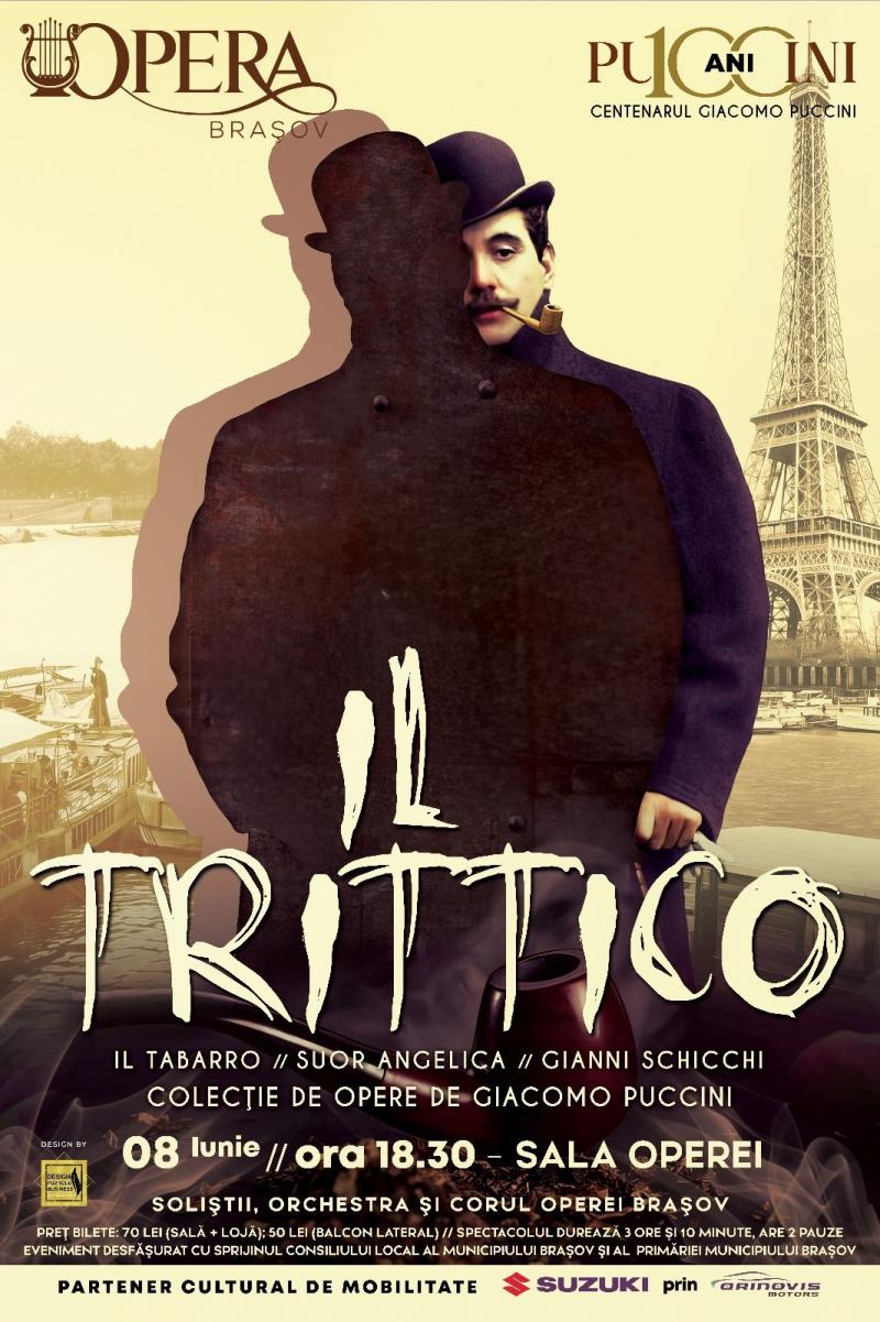 „Il Trittico”, în anul Puccini, la Opera Brașov