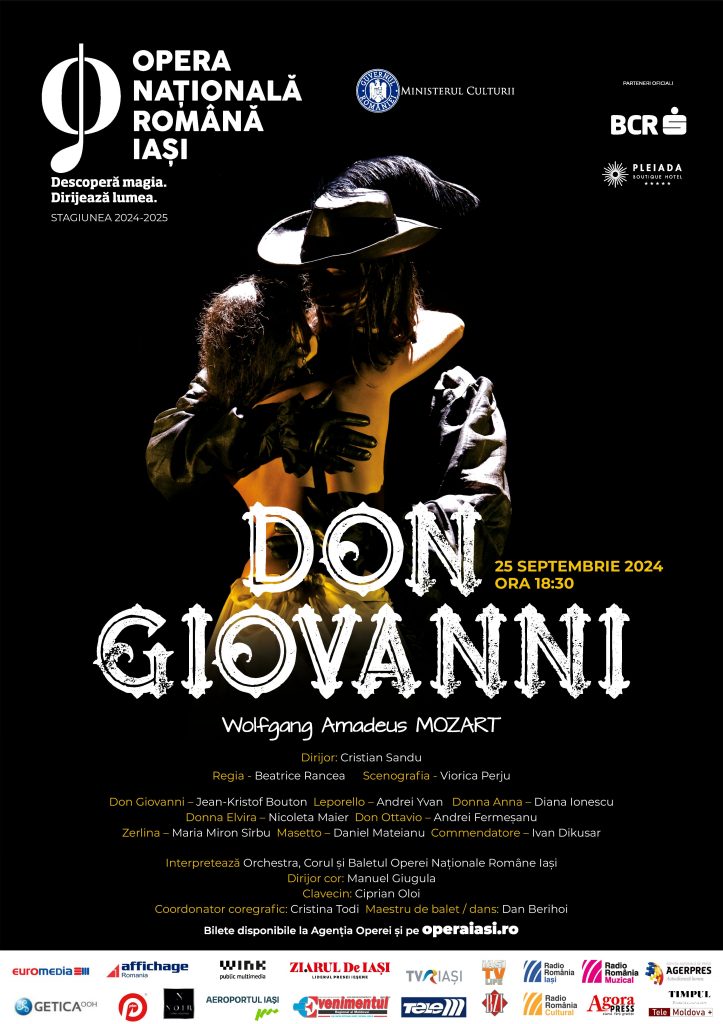 "Don Giovanni" și "Lacul lebedelor" la Opera Iași