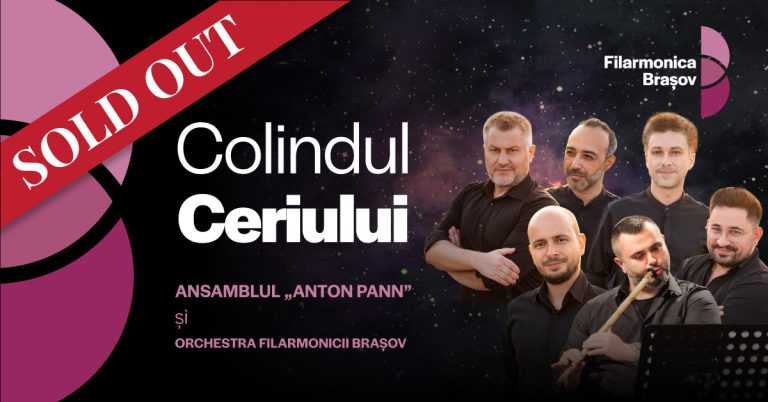 Concert vândut complet de colinde vechi cu Ansamblul Anton Pann și orchestra Filarmonicii Brașov, la Sala Patria