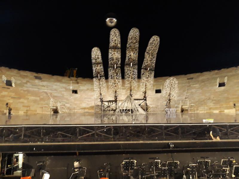 Enchantée Aida la Arena di Verona Cento