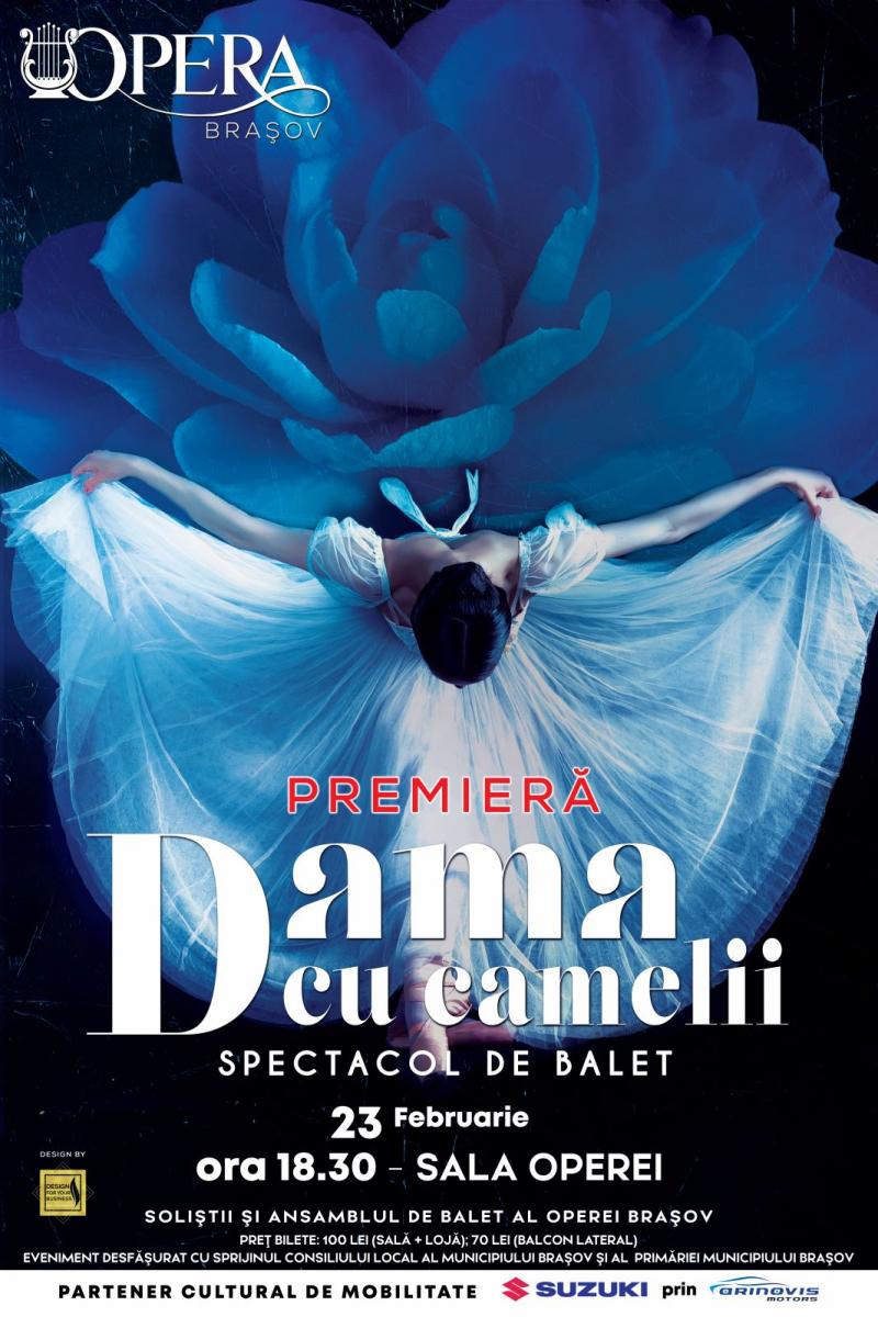 Premiera spectacolului de balet „Dama cu camelii”