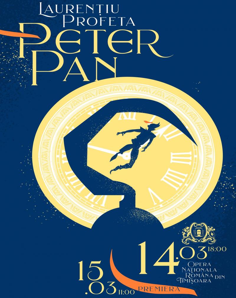 Peter Pan - premieră la Opera Națională Română din Timișoara
